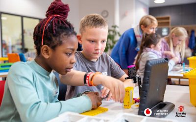 Fundación Vodafone y Save the Children amplían su colaboración para capacitar a niños y niñas en el uso seguro y responsable de Internet en Europa